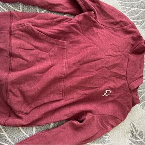 Cinch Burgundy Hoodie with Logo